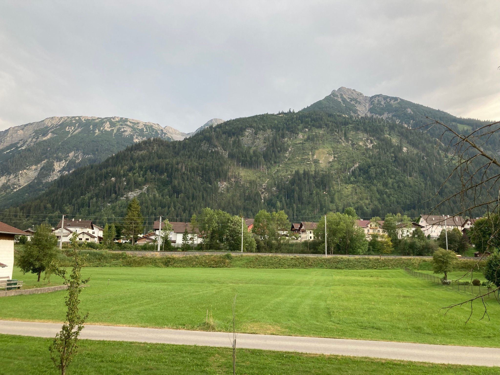 Ausblick auf die Berge
